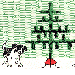 Cartoon of Christmas
tree